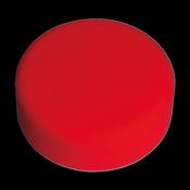 Sealey PTCCHV150R Hook-and-Loop Buffing &amp; Polishing Foam Head 150 x 50mm - Red/Ultra-Soft image