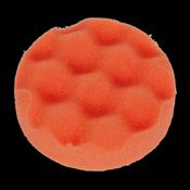 Sealey PTCCHW80O Hook-and-Loop Buffing &amp; Polishing Foam Head 80 x 25mm - Orange/Firm image