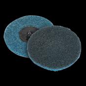 Sealey PTCQC75F Quick-Change Preparation Pad Ø75mm Fine Pack of 10 image