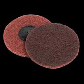 Sealey PTCQC75M Quick-Change Preparation Pad Ø75mm Medium Pack of 10 image