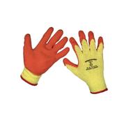 Sealey 9121XL Super Grip Knitted Gloves Latex Palm (X-Large) - Pair image