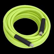 Sealey AHHC10G High-Visibility Hybrid Air Hose with 1/4"BSP Unions 10m x 8mm image