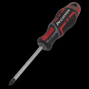 Sealey AK4365 Screwdriver Pozi #1 x 75mm GripMAX® image