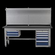 Sealey API2100COMB02 2.1m Complete Industrial Workstation &amp; Cabinet Combo image