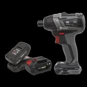 Sealey CP20VIDXKIT Brushless Impact Driver Kit 1/4"Hex 20V - 2 Batteries image
