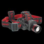 Sealey HT103LED Head &amp; Hat Torch 3W CREE* XPE LED 3 x AAA Cell image