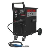 Sealey MIGHTYMIG250 Professional Gas/Gasless MIG Welder with Euro Torch 250A image