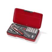 Teng T1436 Socket Set of 36 Metric 1/4in Drive image