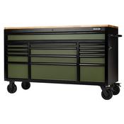 Draper 27333 BUNKER 15 Drawer Workbench Roller Tool Cabinet 61