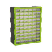 Sealey APDC60HV Cabinet Box 60 Drawer - Hi-Vis Green/Black