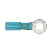 Sealey BTSR2584 Heat Shrink Ring Terminal Ø8.4mm Blue Pack of 25
