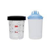 3M PPS Lid &amp; Liner Kits, Midi, 400 ml, 125 µ