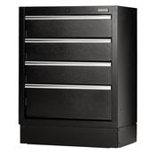 BUNKER 23746 Modular Floor Cabinet, 4 Drawer, 680mm