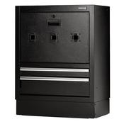 BUNKER 23754 Modular Floor Reel Cabinet, 2 Drawer, 680mm