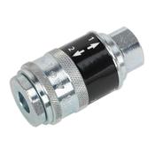 Sealey AC57 Safety Coupling Body Female 1/4"BSP