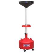 Sealey AK36D Mobile Oil Drainer 36L Manual Discharge