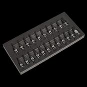Sealey AK7985 TRX-Star*/Hex/Spline Socket Bit Set 22pc 3/8"Sq Drive Black Series image