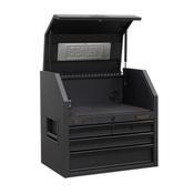 Sealey AP2704BE Topchest 4 Drawer 660mm with Soft Close Drawers &amp; Power Strip