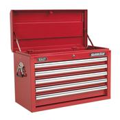 Sealey AP33059 Topchest 5 Drawer with Ball Bearing Slides - Red