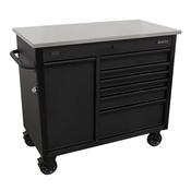 Sealey AP4206BE Superline PRO Mobile Tool Cabinet with Power Tool Charging Drawer 1120mm image