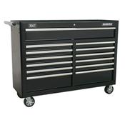 Sealey AP5213TB Rollcab 13 Drawer with Ball Bearing Slides - Black