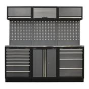 Sealey APMSSTACK07SS Superline Pro 2.0m Storage System - Stainless Worktop