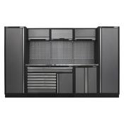 Sealey APMSSTACK13SS Superline Pro 3.24m Storage System - Stainless Steel Worktop