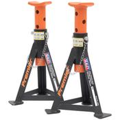 Sealey AS3O Axle Stands (Pair) 3tonne Capacity per Stand - Orange