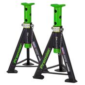 Sealey AS6G Axle Stands (Pair) 6tonne Capacity per Stand - Green