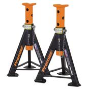 Sealey AS6O Axle Stands (Pair) 6tonne Capacity per Stand - Orange