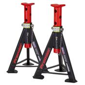 Sealey AS6R Axle Stands (Pair) 6tonne Capacity per Stand - Red