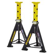 Sealey AS6Y Axle Stands (Pair) 6tonne Capacity per Stand - Yellow