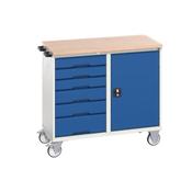 Bott 16927124.11 Verso Trolley Cupboard - Blue