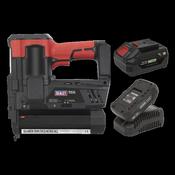 Sealey CP20VNGKIT Cordless Staple/Nail Gun Kit 18G 20V SV20 Series - 2 Batteries image