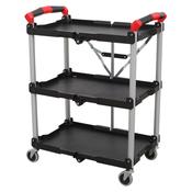 Sealey CX314 Folding Workshop Trolley 3-Level