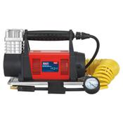 Sealey MAC07 Tyre Inflator/Mini Air Compressor 12V Heavy-Duty