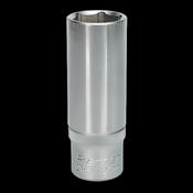 Sealey S1221D WallDrive® Socket 21mm Deep 1/2"Sq Drive image