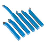 Sealey AK1122 Lathe Turning Tool Set 10mm x 10mm 6pc
