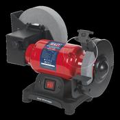 Sealey SM521 Bench Grinder Wet &amp; Dry Ø200/150mm 250W/230V image
