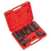 Sealey SX032 Oxygen Sensor Socket Set 7pc 3/8" &amp; 1/2"Sq Drive