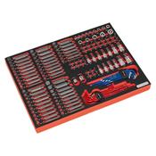 Sealey TBTP07 Tool Tray with Specialised Bits &amp; Sockets 177pc