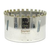 Starrett D0278 73mm 2.78" Diamond Ceramic and Abrasive Material Hole Saw image