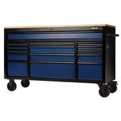 BUNKER 27336 15 Drawer Workbench Roller Tool Cabinet, 61" image