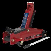 Sealey 1153CX Trolley Jack 3tonne Long Chassis Heavy-Duty image