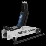 Sealey 1153SUV Long Chassis High Lift SUV Trolley Jack 3tonne image