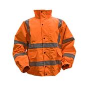 Sealey 802XXLO Hi-Vis Orange Jacket with Quilted Lining &amp; Elasticated Waist - XX-Large image