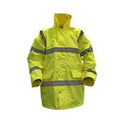 Sealey 806XL Hi-Vis Yellow Motorway Jacket with Quilted Lining - X-Large image