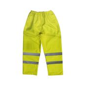 Sealey 807XL Hi-Vis Yellow Waterproof Trousers - X-Large image