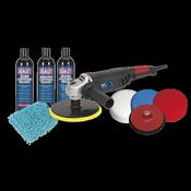 Sealey CPK05 Ã˜180mm Pro Polishing &amp; Compounding Kit 1100W/230V image