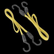 Sealey BCS18 Flat Bungee Cord Set 2pc 910mm image